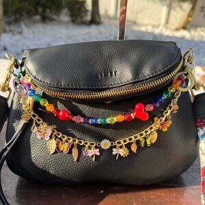 Gold Butterfly Bag Charm